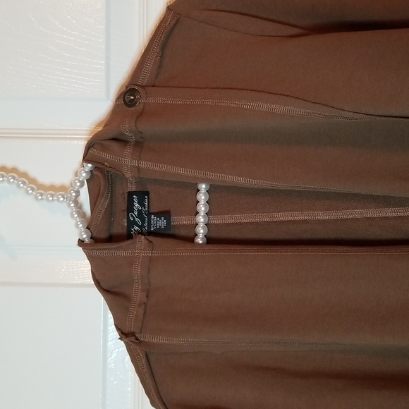 Womens Long Sleeve Cape Fringe Jacket - Picture 5 of 10